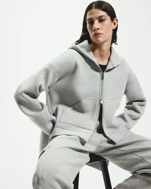 Agra Neoprene-Mix Split Length Hoodie