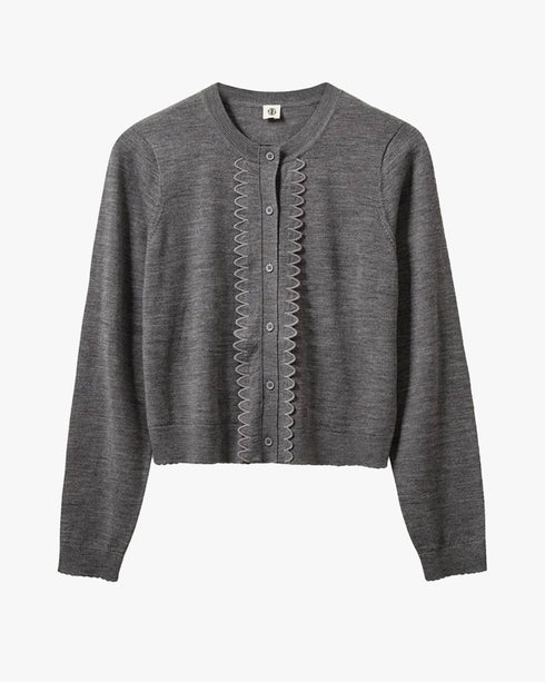Bergen Scallop Mini Cardigan