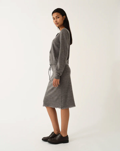 Bergen Scallop Mini Cardigan