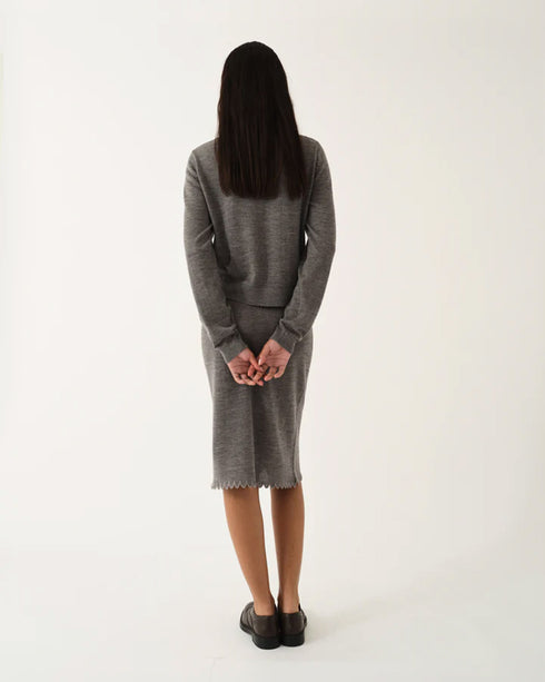 Bergen Scallop Mini Cardigan