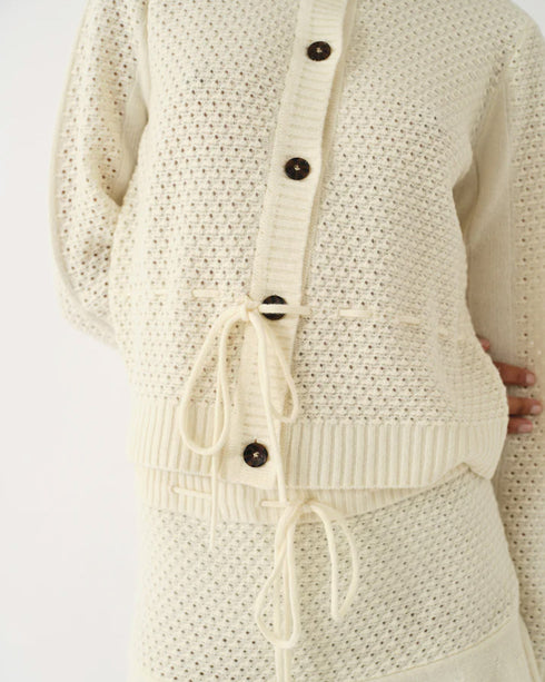 Como Belted Cardigan