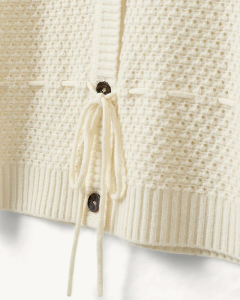 Como Belted Cardigan