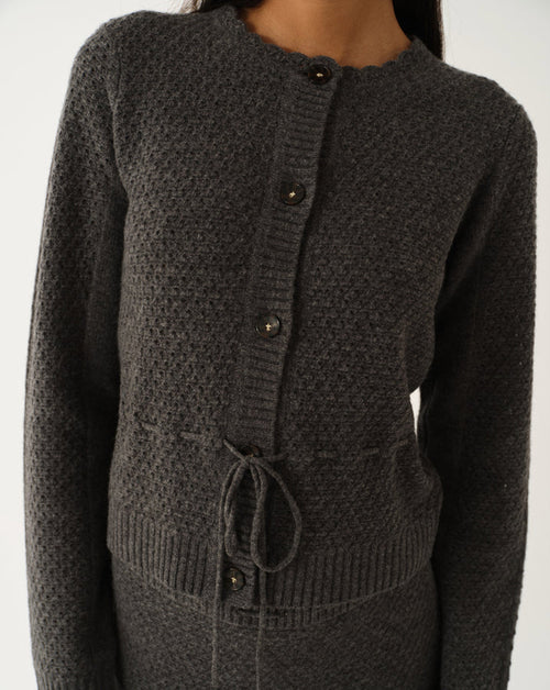 Como Belted Cardigan