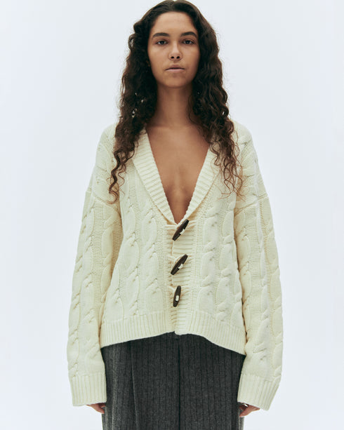 Como Cable Cardi w Toggles