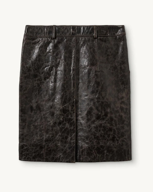 Margo Leather Skirt