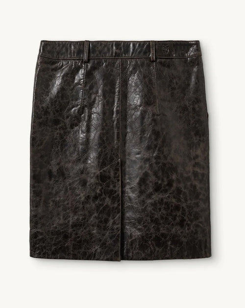 Margo Leather Skirt