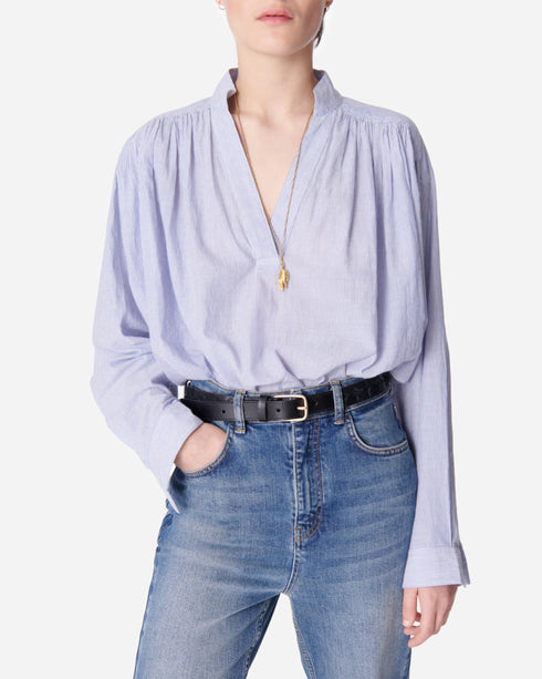 Calvin Striped Blouse