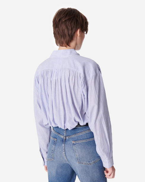 Calvin Striped Blouse