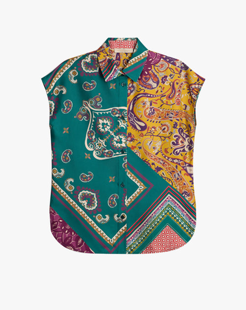 Genesa Printed SS Shirt