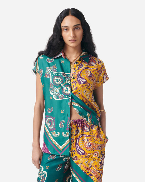 Genesa Printed SS Shirt