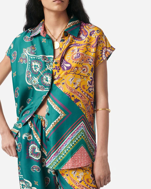 Genesa Printed SS Shirt