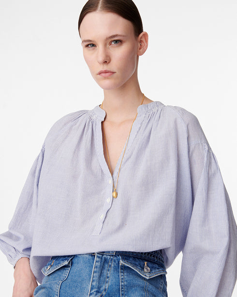 Nipoa Striped Blouse