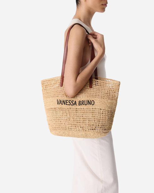 Raffia Basket Bag