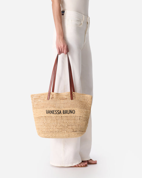 Raffia Basket Bag