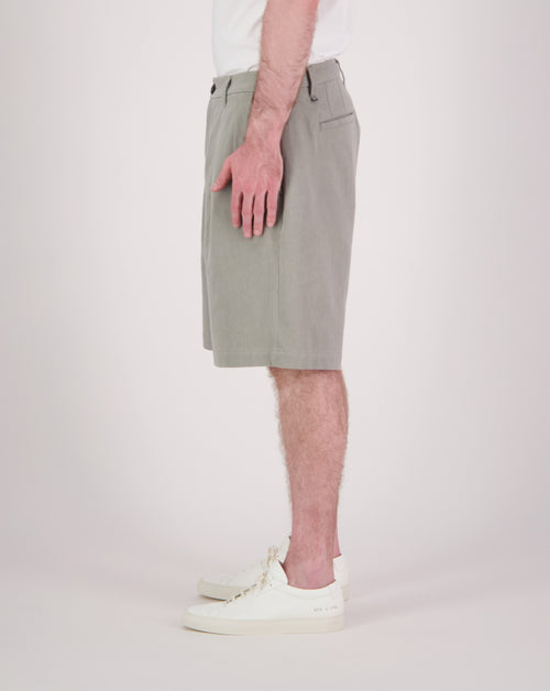 Double Pleated Wide Short