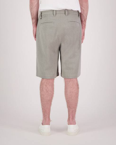 Double Pleated Wide Short