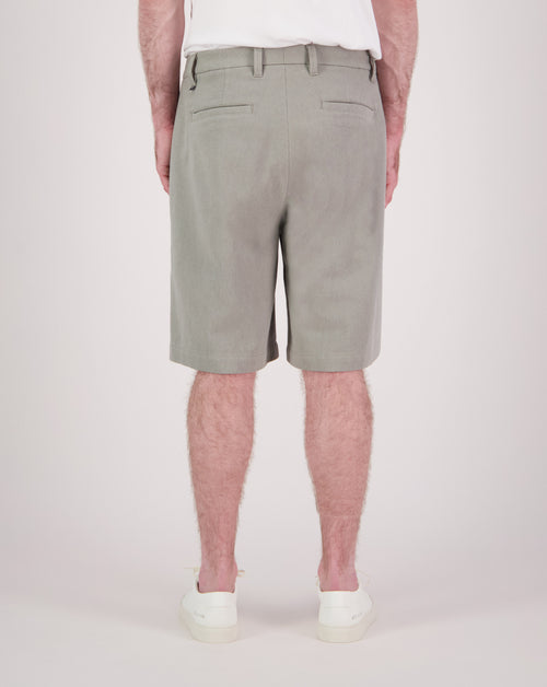 Double Pleated Wide Short