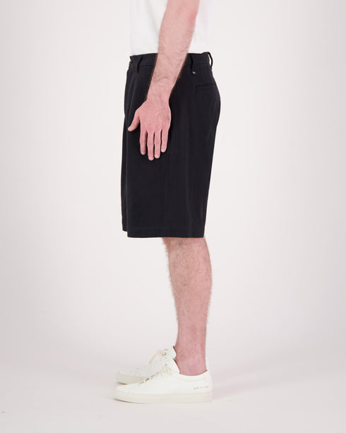 Double Pleated Wide Short