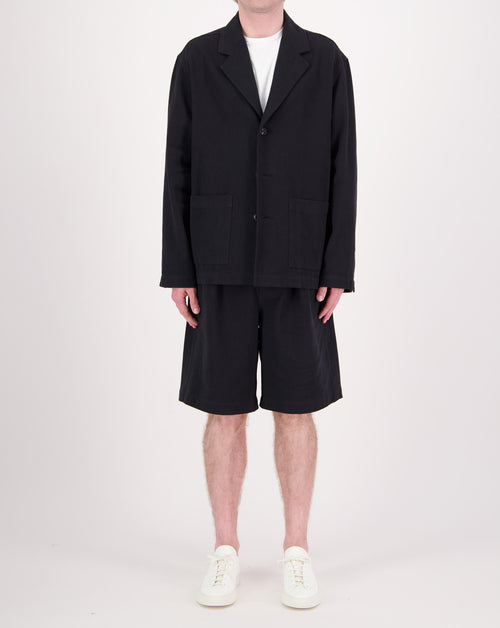 Double Pleated Wide Short
