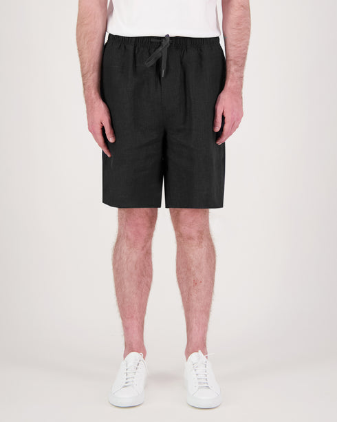 Linen Drawstring Short