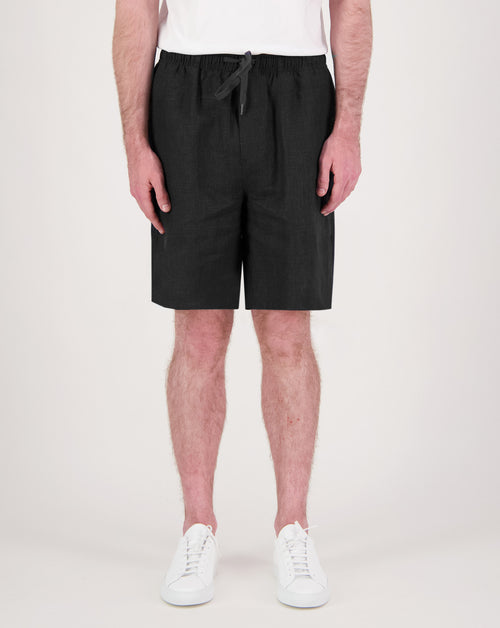 Linen Drawstring Short