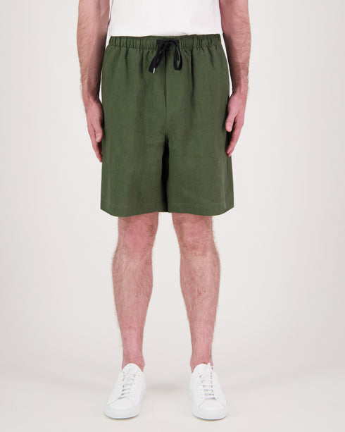 Linen Drawstring Short