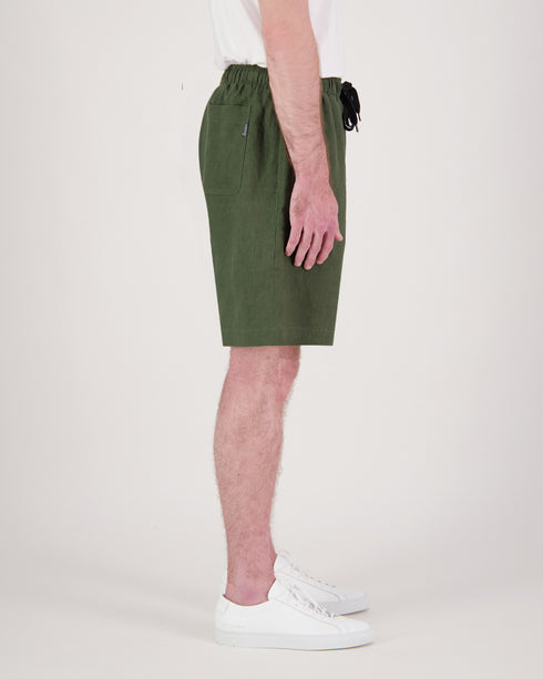 Linen Drawstring Short