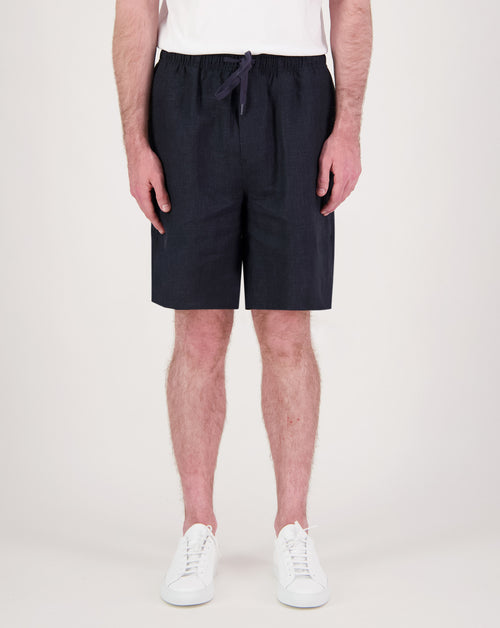 Linen Drawstring Short