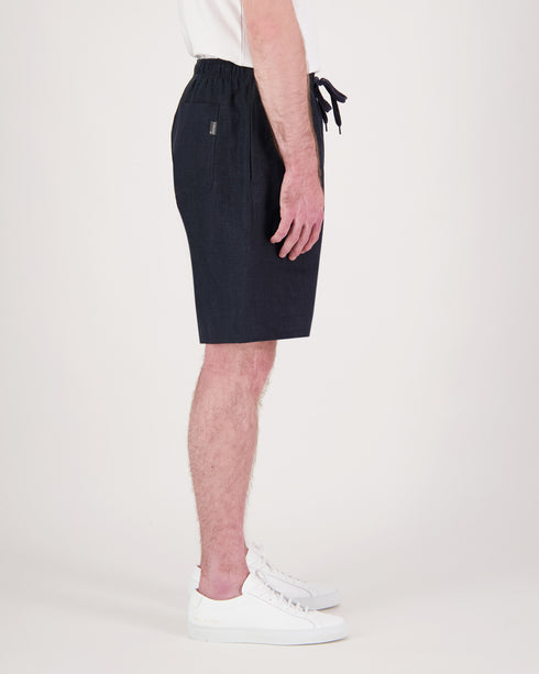 Linen Drawstring Short