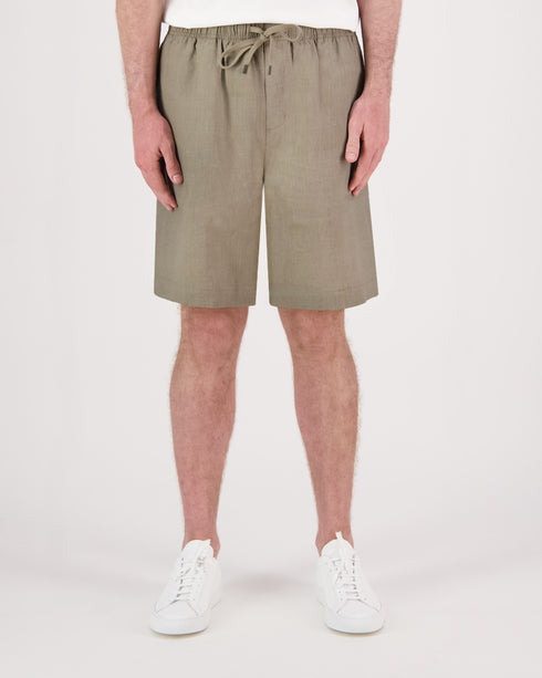 Linen Drawstring Short