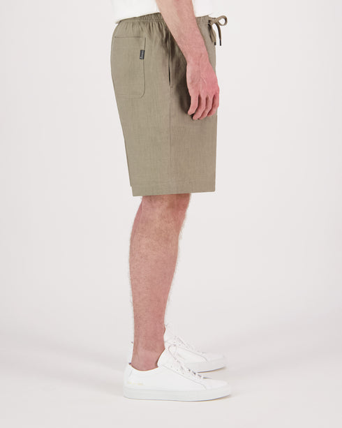 Linen Drawstring Short