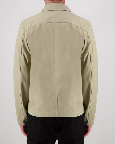 Unlined Zip Trucker Jacket