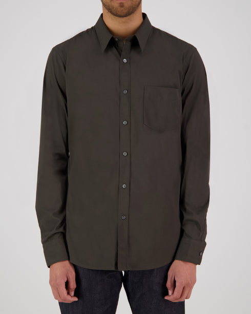 Slim Fit Stretch Arrowhead Pocket Shirt