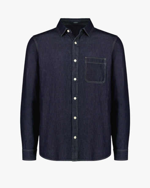 Triple Stitch Denim Shirt