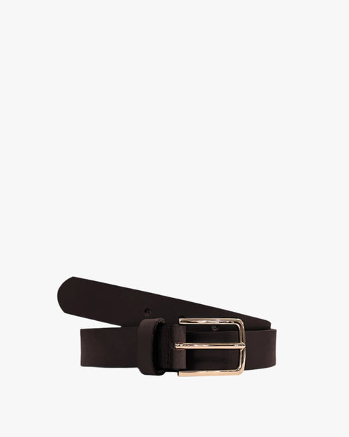 Narrow Leather Belt 30mm