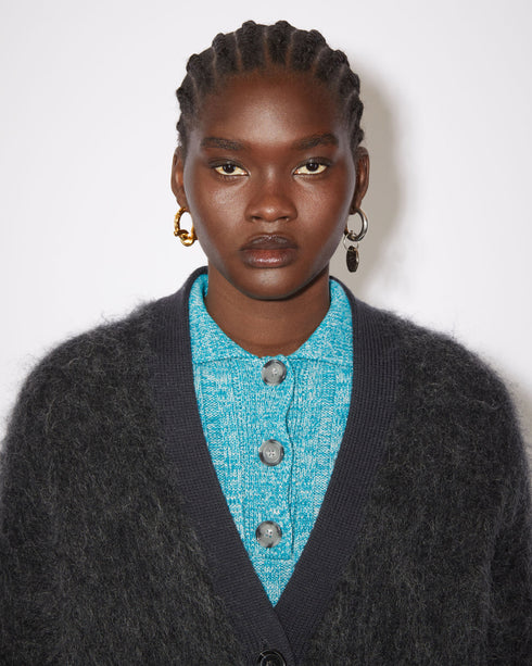 Oversized Mohair Cardigan