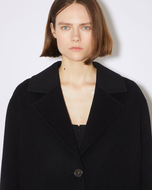 Single Breasted Double Coat