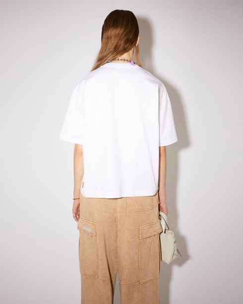 Boxy Pink Label T-Shirt