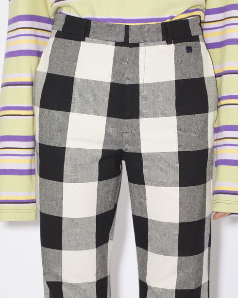 Check Face Trouser
