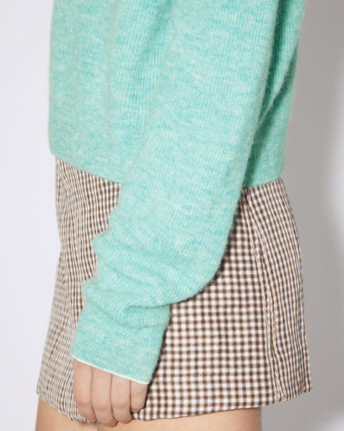 Summer Alpaca Polo Sweater