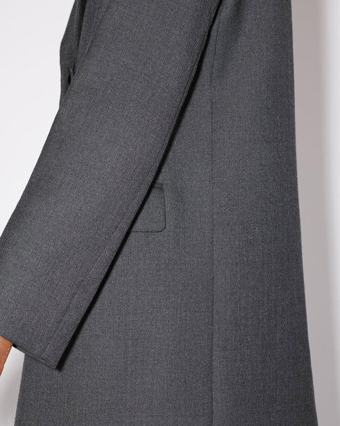 Melange Wool Coat