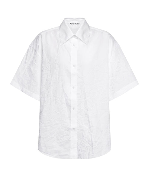 Embroidered Crinkle Shirt