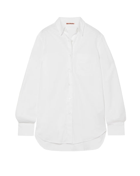 Oversized Cotton Poplin Shirt