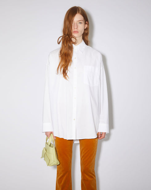 Oversized Cotton Poplin Shirt