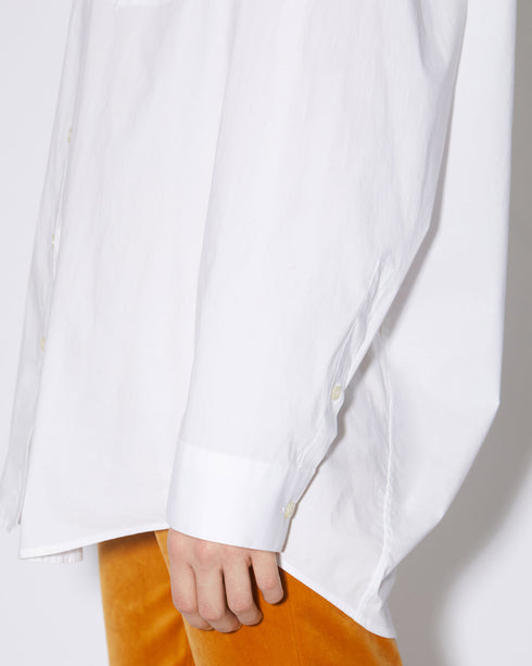 Oversized Cotton Poplin Shirt
