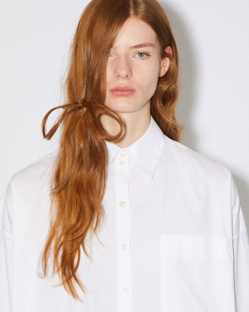 Oversized Cotton Poplin Shirt