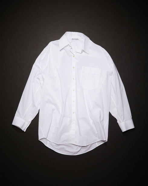 Oversized Cotton Poplin Shirt