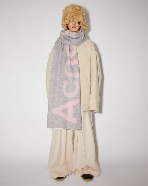 Toronty Logo Jacquard Scarf Acne Studios WORKSHOP