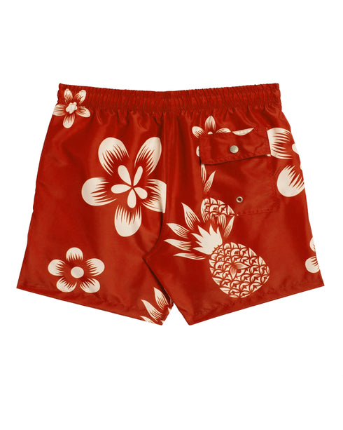 Floral Coastal Pineapple Short