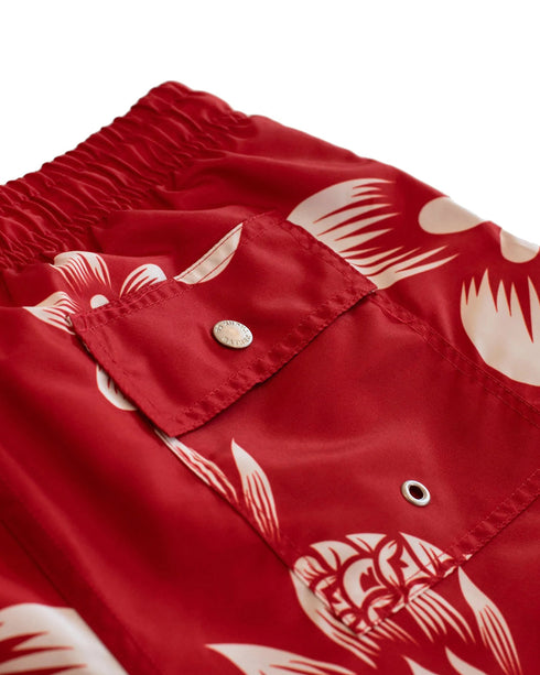 Floral Coastal Pineapple Short